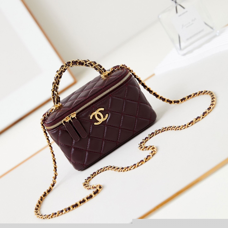 Ch*el cosmetic bags